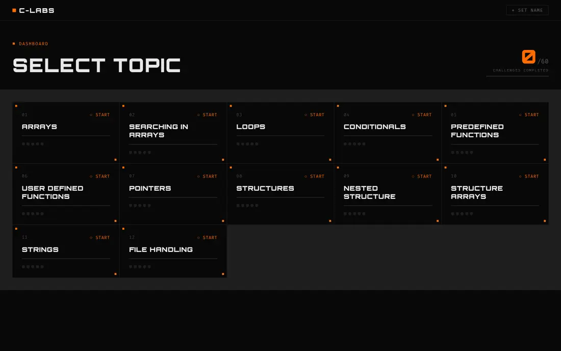 C-LABS · topic picker